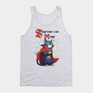 Supreme cat mage Tank Top